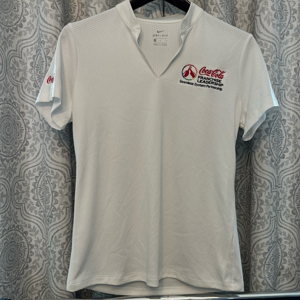 Coca-Cola golf shirt
